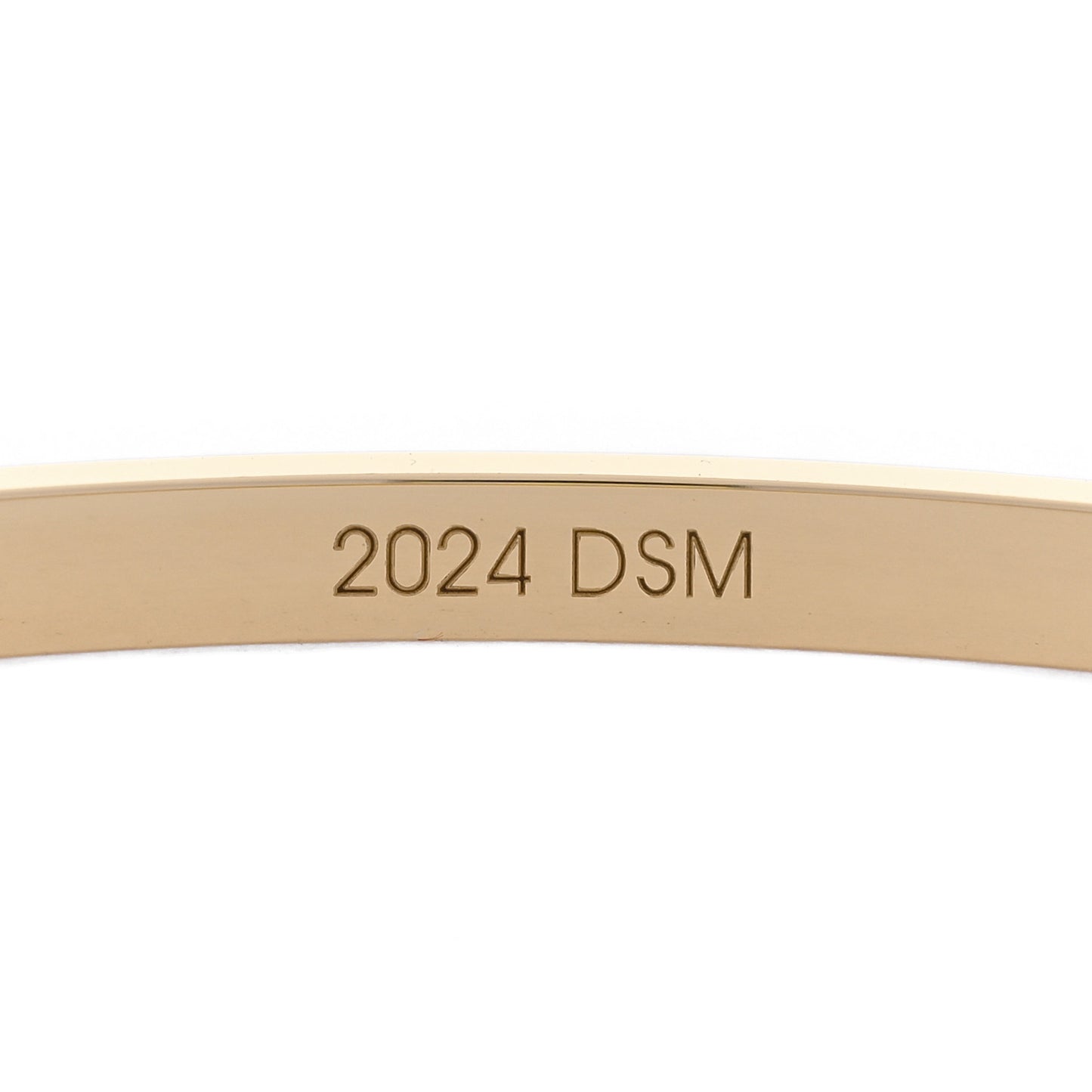 18K Yellow Gold Small LOVE Bracelet 19