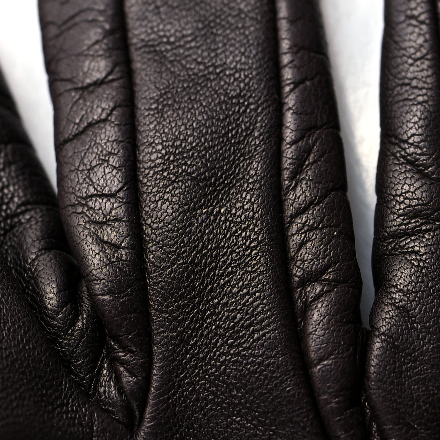 Hermes Lambskin Gloves 8 Brown 4 of 6