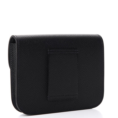 Hermes Epsom Constance Slim Wallet Black 3 of 8
