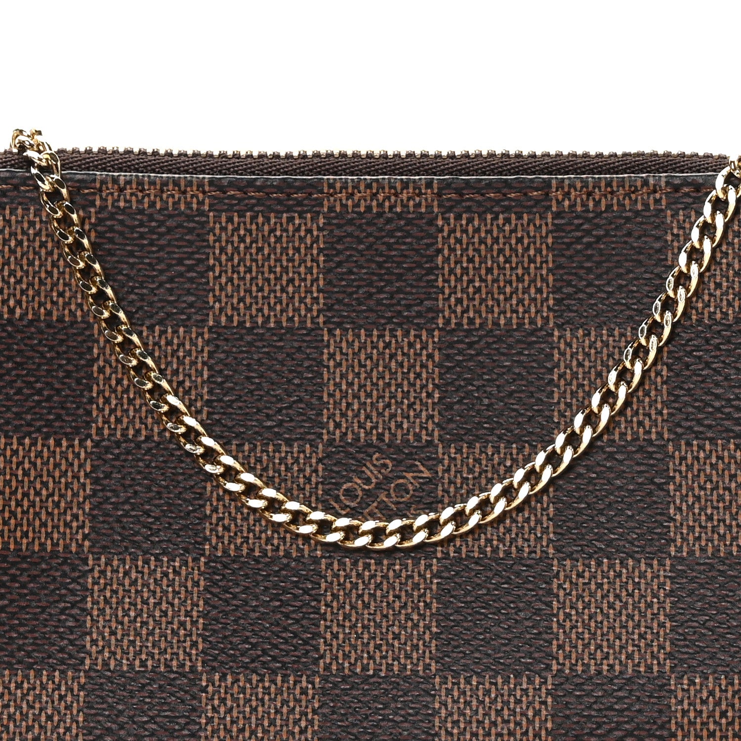 Louis Vuitton Damier Ebene Mini Pochette Accessories 8 of 11