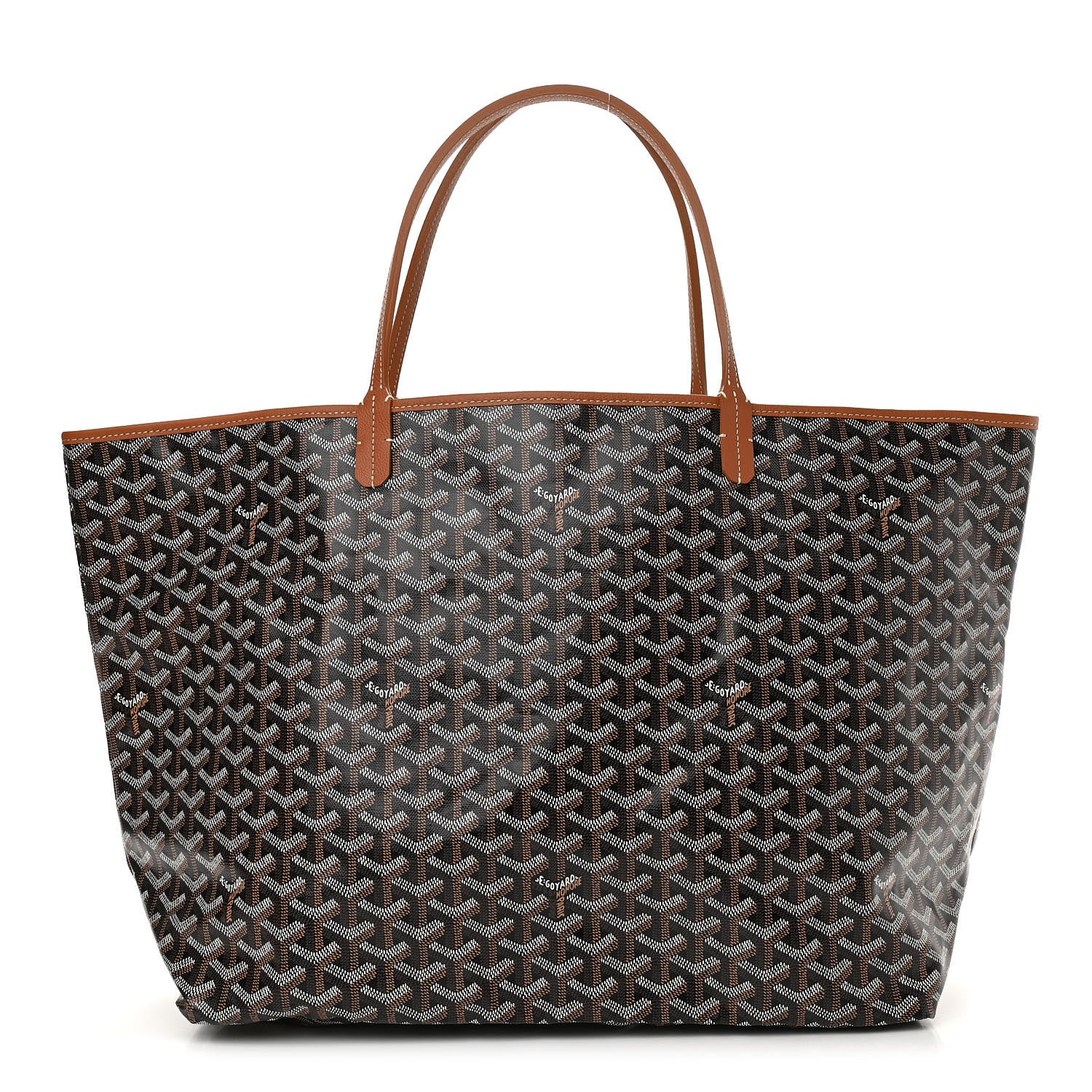 Goyard Goyardine Saint Louis GM Black Gold 3 of 10