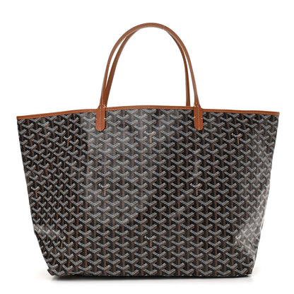 Goyard Goyardine Saint Louis GM Black Gold 3 of 10