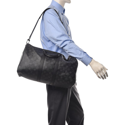 Louis Vuitton Monogram Eclipse Keepall Bandouliere 45 2 of 9