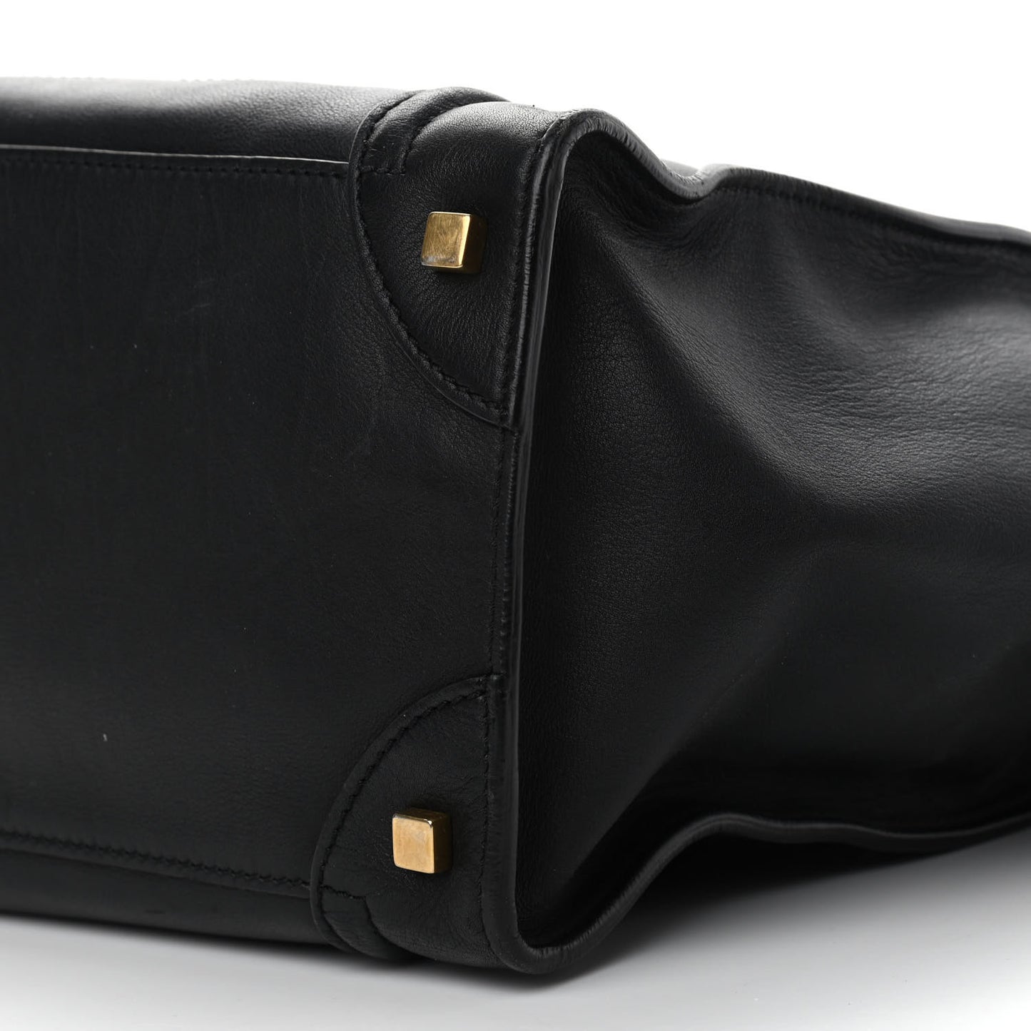 Smooth Calfskin Mini Luggage Black