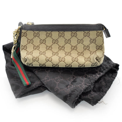 Gucci Monogram Jolicoeur Wristlet 10 of 11