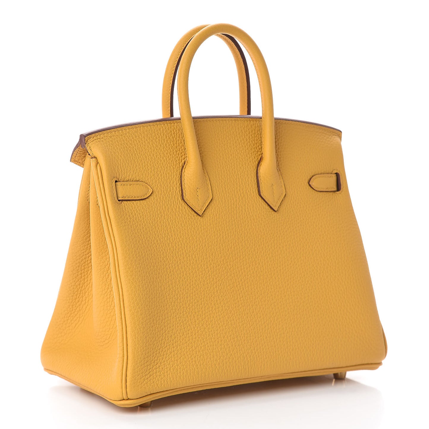 Togo Horseshoe Birkin 25 Jaune Ambre