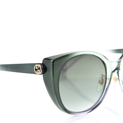 Gucci Acetate Cat Eye GG0369S Sunglasses GG Green 7 of 8