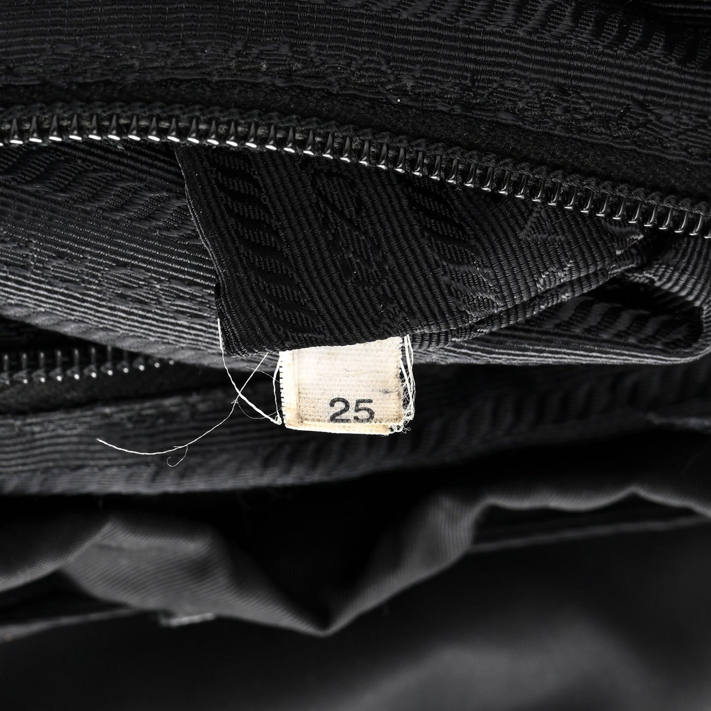 Tessuto Nylon Saffiano Medium Backpack Black