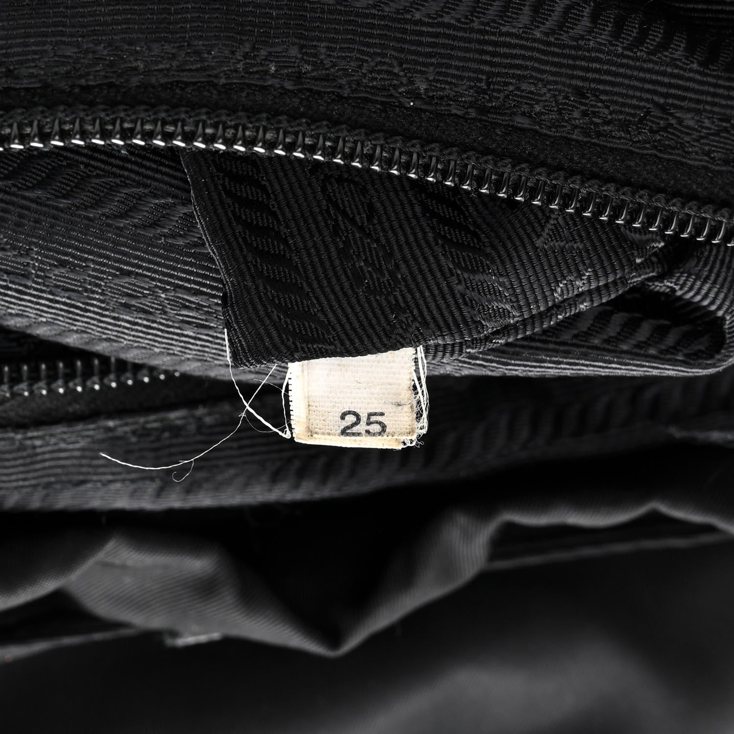 Prada Tessuto Nylon Saffiano Medium Backpack Black 7 of 13
