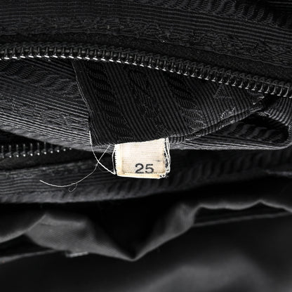 Prada Tessuto Nylon Saffiano Medium Backpack Black 7 of 13