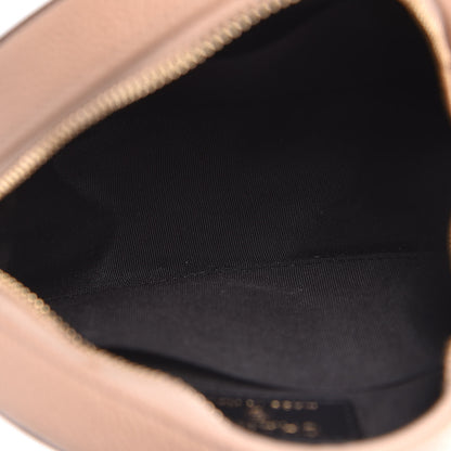 Chanel Caviar Quilted Round Filigree Crossbody Beige Black 7 of 10