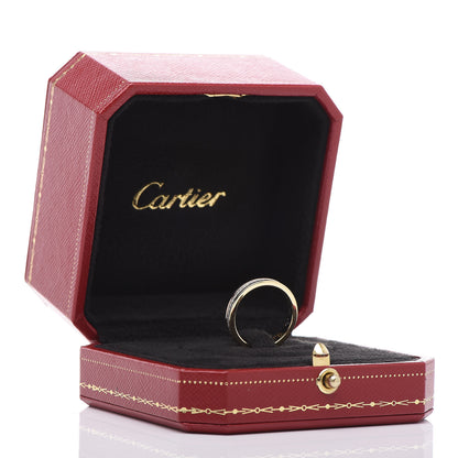 Cartier 18K White Yellow Pink Gold Diamond 3.5mm Vendome Louis Cartier Wedding Band Ring 51 5.75 5 of 5