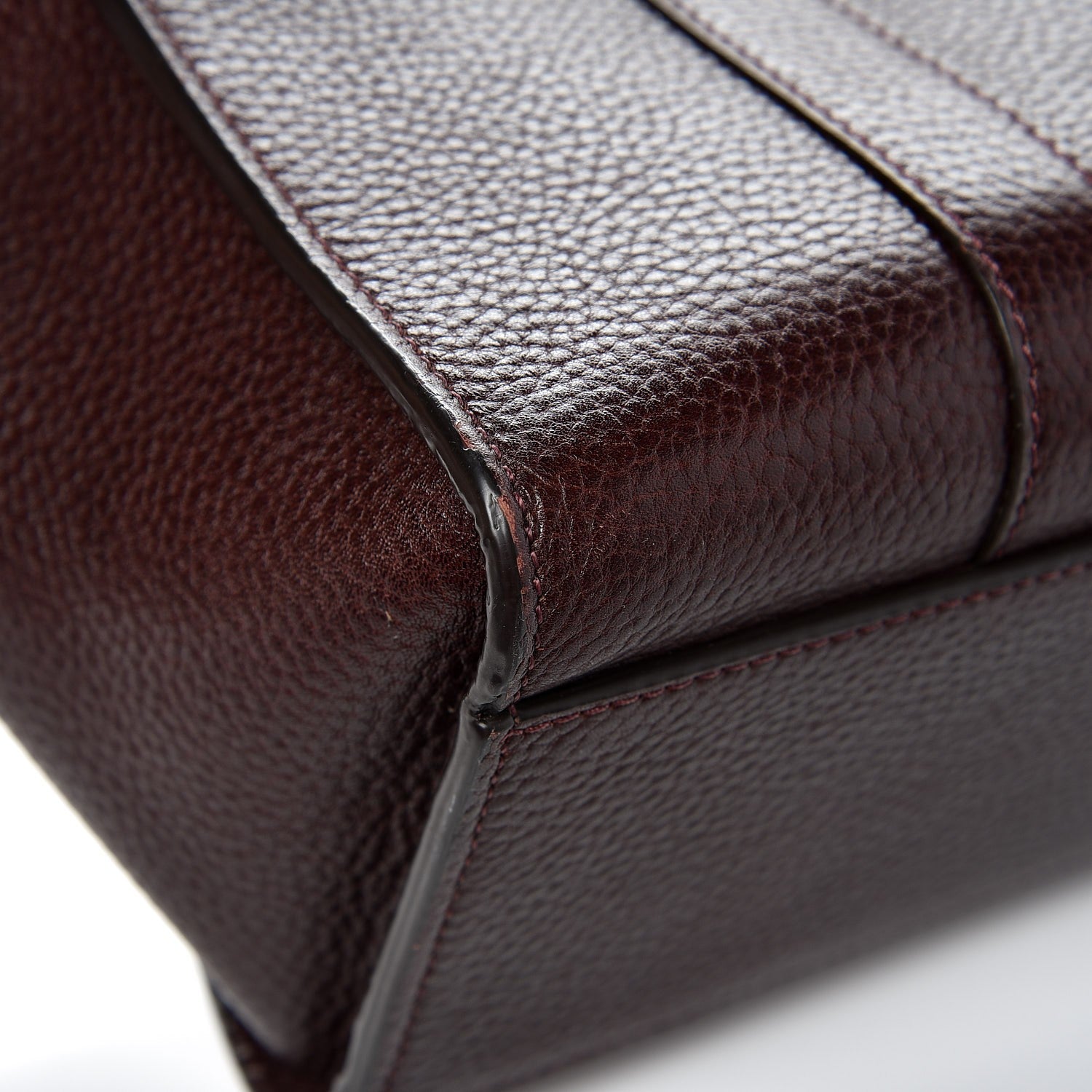 Mulberry Natural Grain Leather Small New Bayswater Oxblood 7 of 14