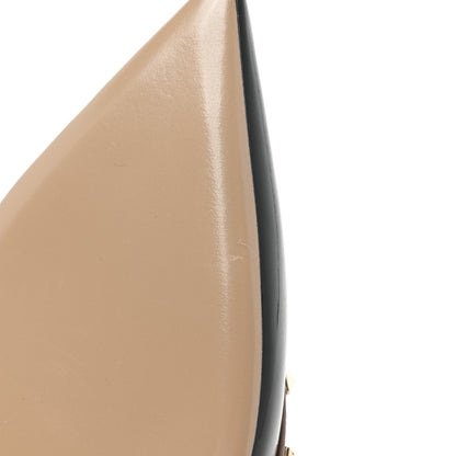 Valentino Garavani Patent Nappa Rockstud Ankle Strap 65mm Pumps 38.5 Black Poudre 9 of 9