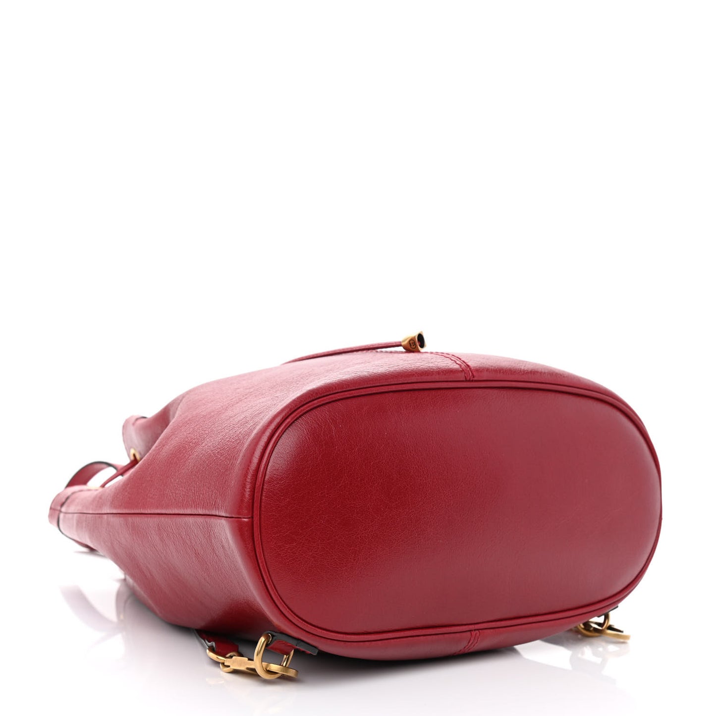 Piuma Lux Energy Medium Re(Belle) Convertible Bucket Bag Hibiscus Red
