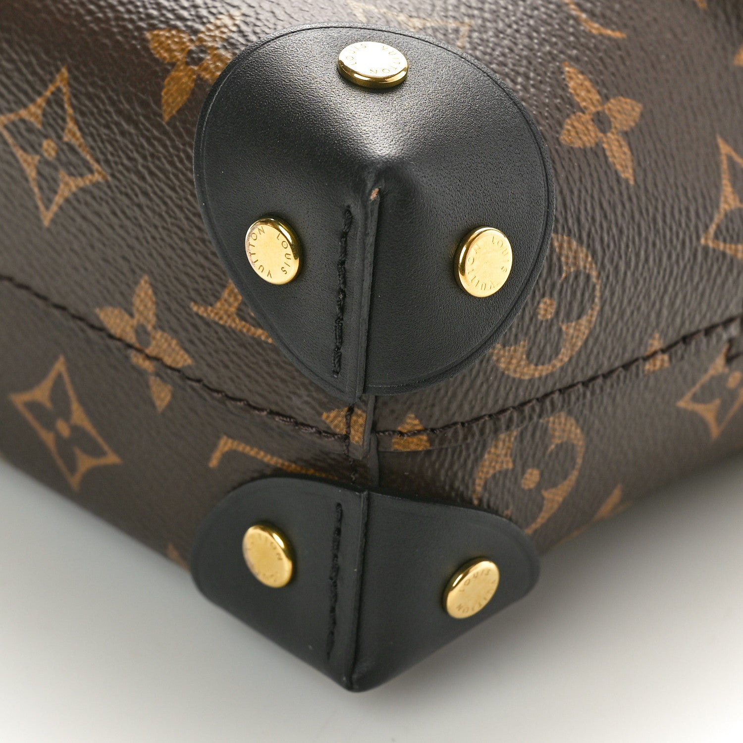 Louis Vuitton Monogram Petite Malle Souple Black 9 of 9
