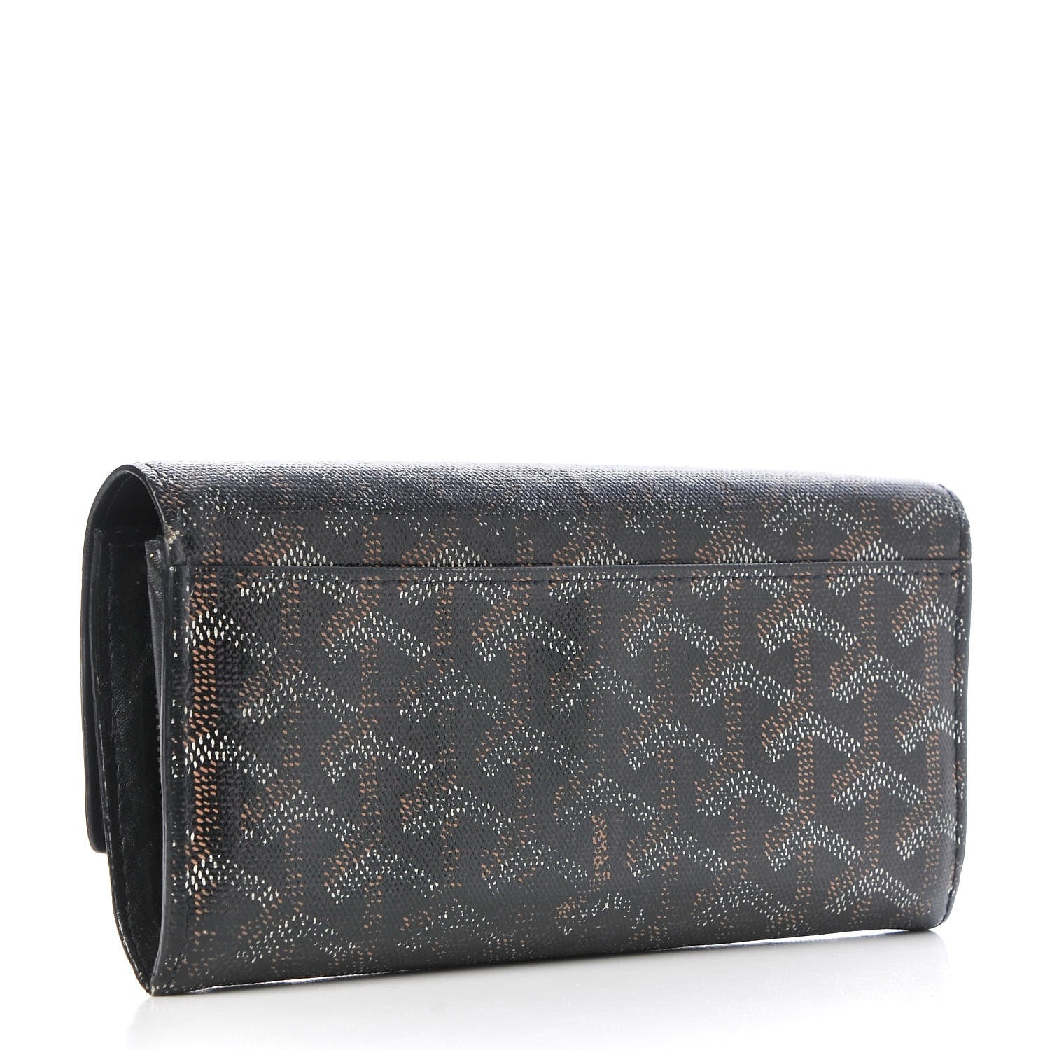 Goyard Goyardine Varenne Long Wallet Black 3 of 7
