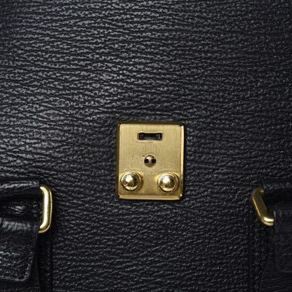 3.1 Phillip Lim 3.1 Textured Calfskin Medium Pashli Satchel Black 8 of 13