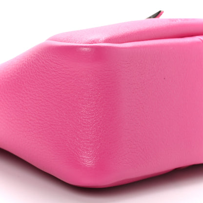 Givenchy Grained Calfskin Mini G-Lock Hobo Neon Pink 7 of 8