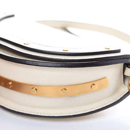 Chloe Calfskin Small Nile Bracelet Minaudiere Bag Off White 9 of 12