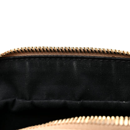Saint Laurent Calfskin Matelasse Monogram Lou Camera Bag Dark Beige 12 of 15