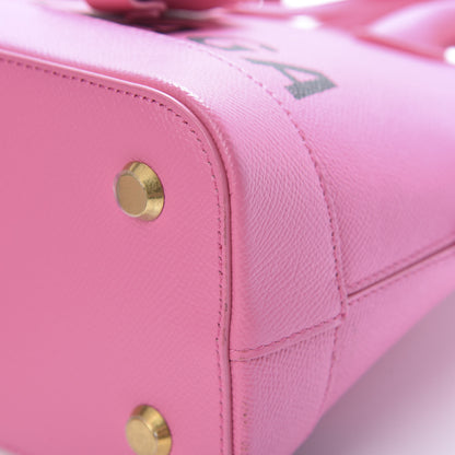 Balenciaga Signature Grained Calfskin S Ville Top Handle Bag Rose Bubblegum Black 13 of 13