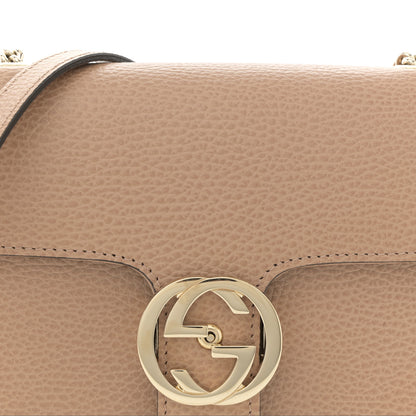 Gucci Dollar Calfskin Small Interlocking G Shoulder Bag Camelia 8 of 10