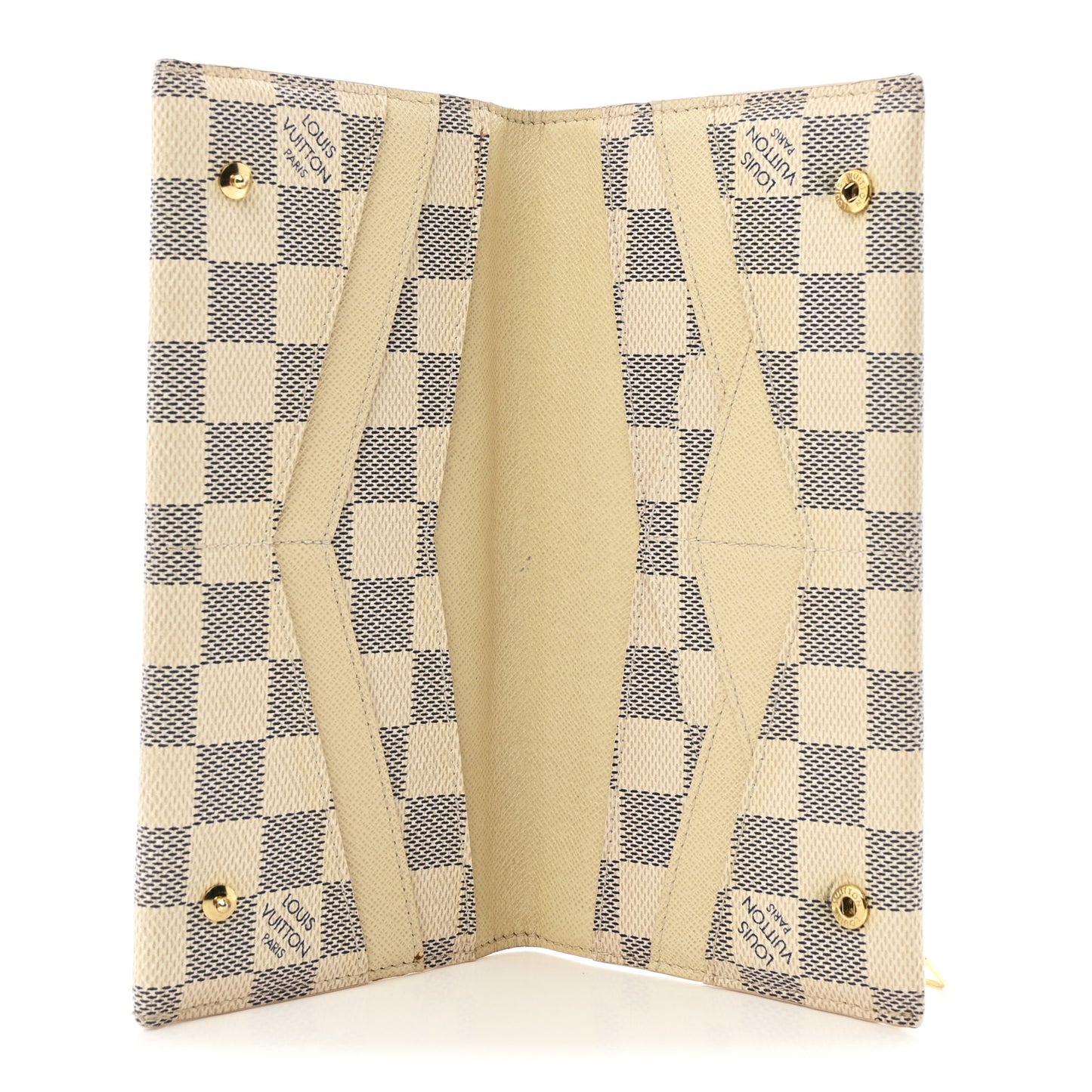 Damier Azur Long Origami Wallet