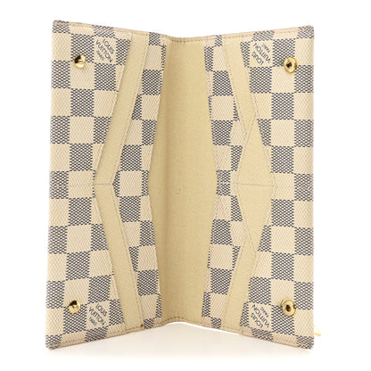 Louis Vuitton Damier Azur Long Origami Wallet 8 of 11