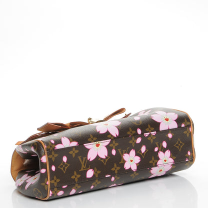 Louis Vuitton Monogram Cherry Blossom Sac Retro Bag Brown 4 of 9