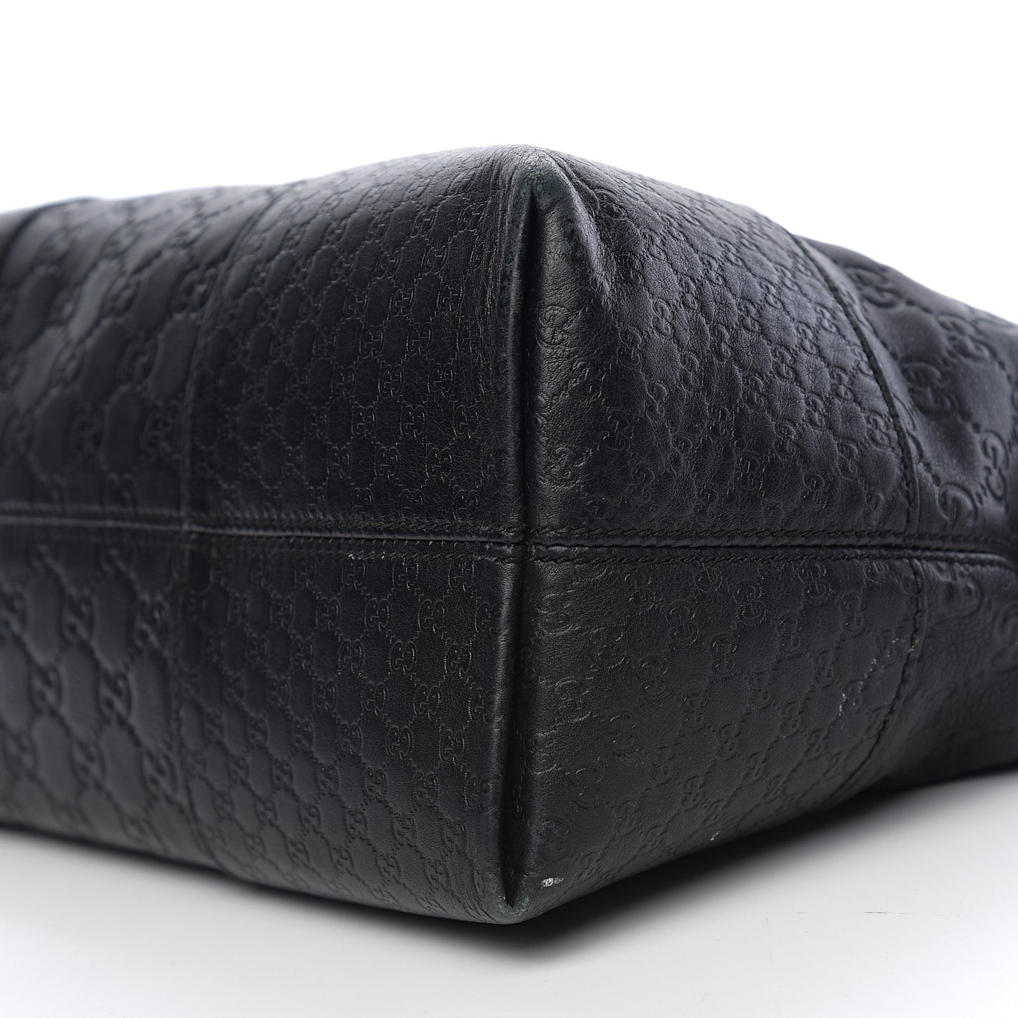 Guccissima Medium Bree Shoulder Bag Black