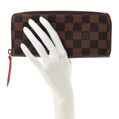 Louis Vuitton Damier Ebene Clemence Wallet 2 of 8