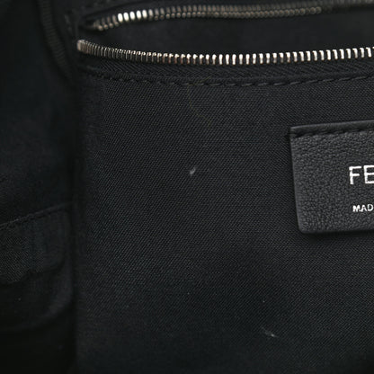 Fendi Vitello Dolce Fox Elaphe Ayers Hypnoteyes Large Backpack Black Giallo Multicolor 10 of 11