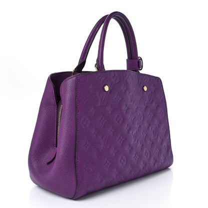 Louis Vuitton Empreinte Montaigne MM Amethyste 2 of 8