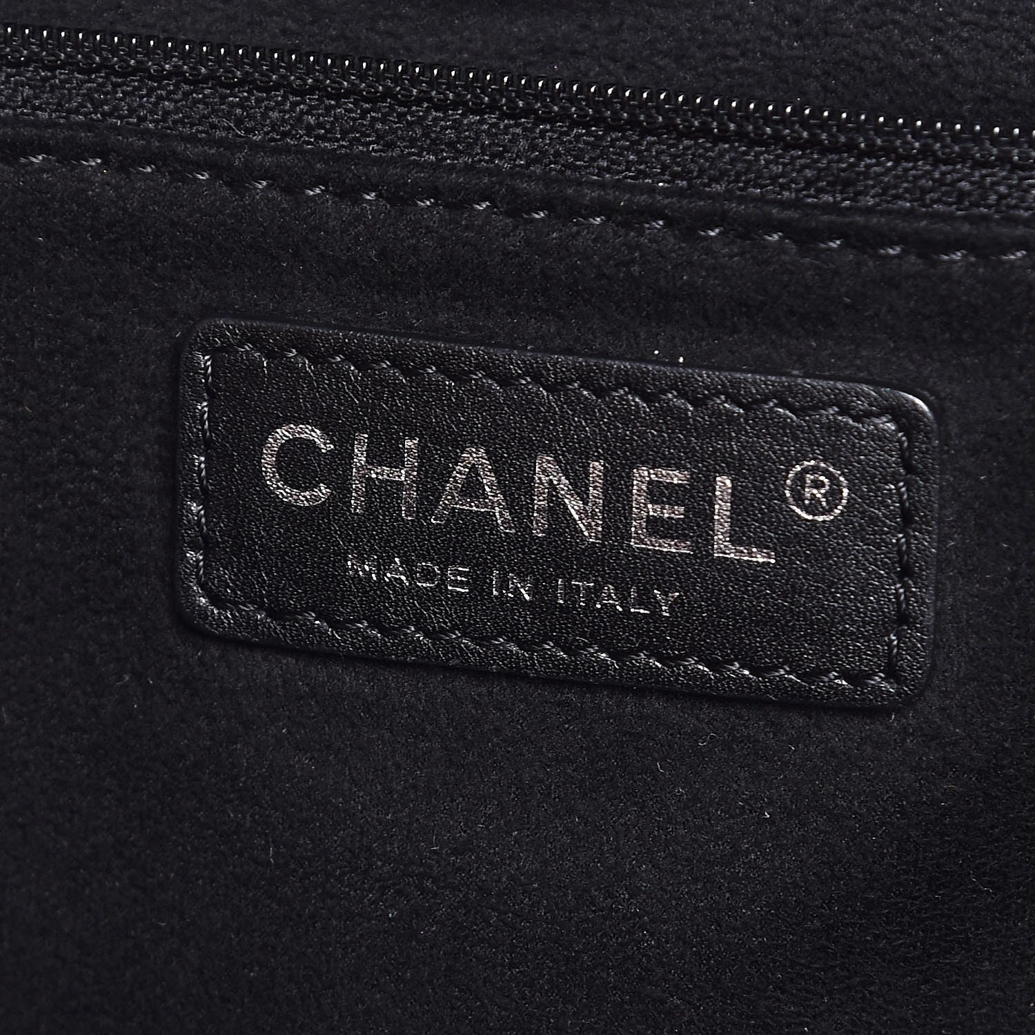 Chanel Caviar Medium Studded Deauville Tote Black 6 of 9