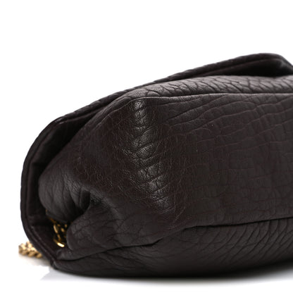 Saint Laurent Grained Lambskin Medium Calypso Dark Currant 9 of 10