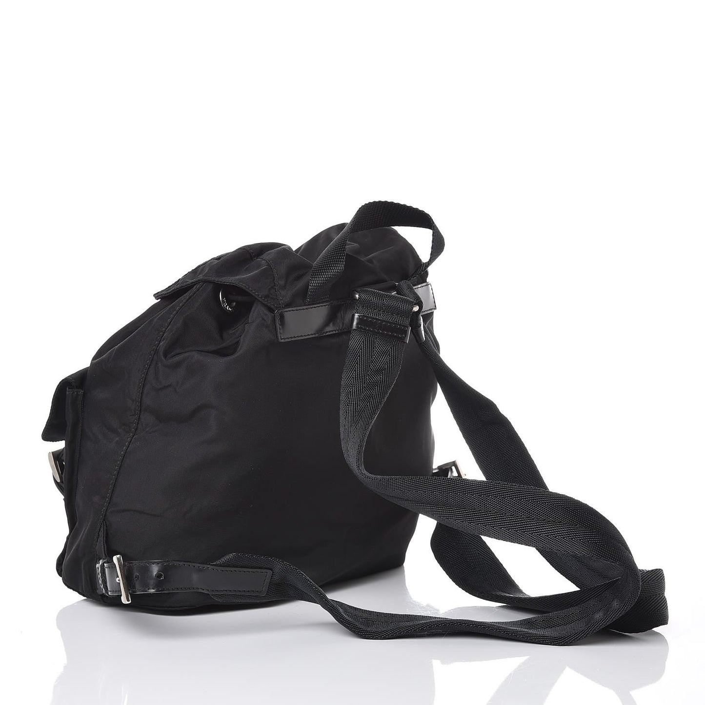 Nylon Vela Small Backpack Black
