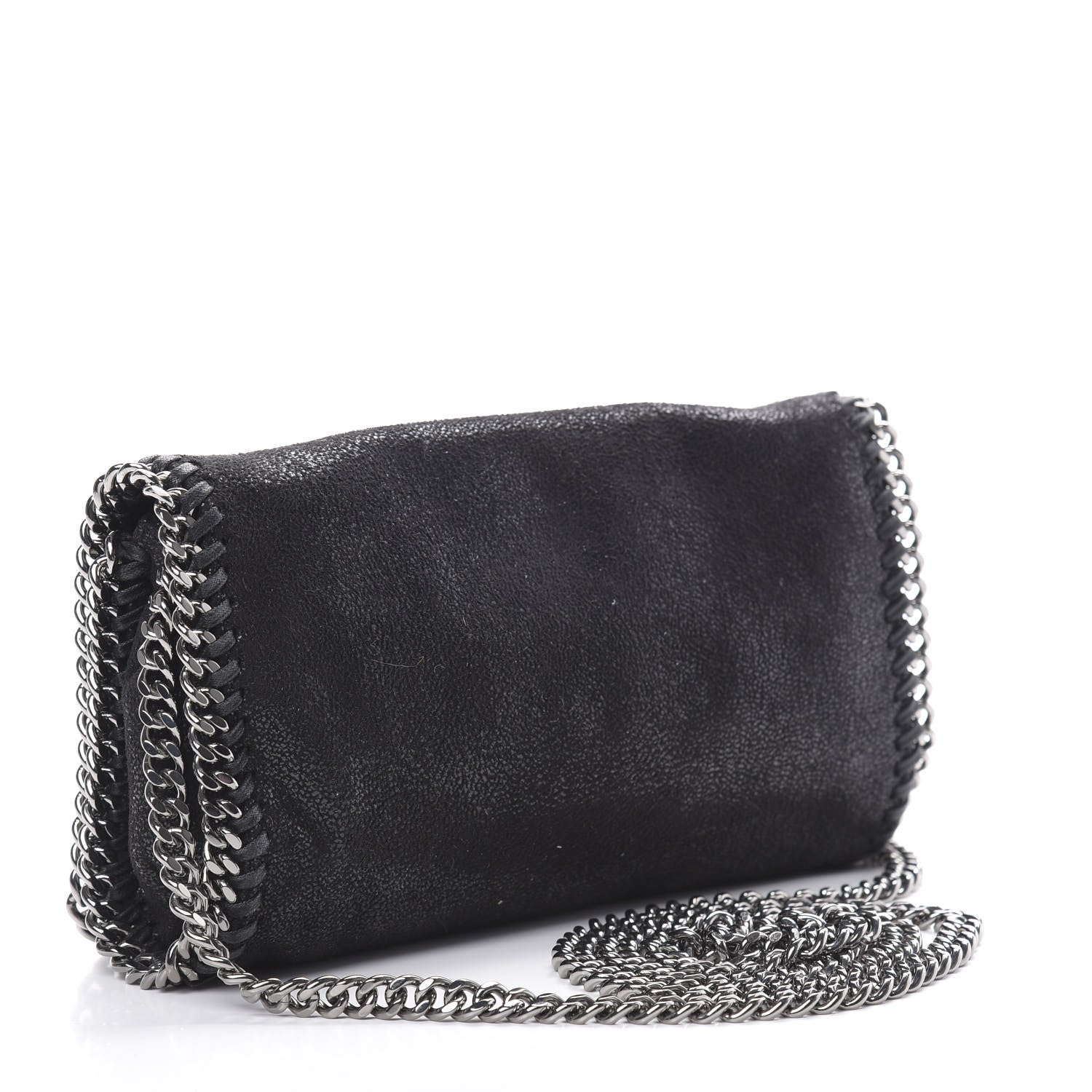 Stella McCartney Shaggy Deer Falabella Crossbody Bag Black 3 of 9
