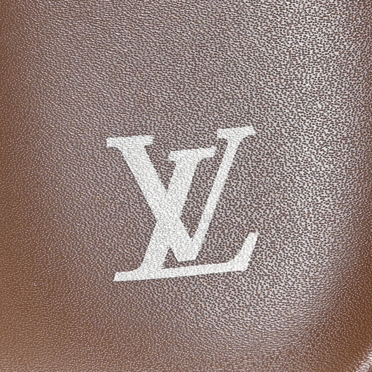Louis Vuitton Monogram Embossed Suede LV Easy Mule 12 Marron 8 of 9