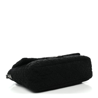 Chanel Easy Tweed Jumbo Reissue Messenger Flap Black 7 of 23