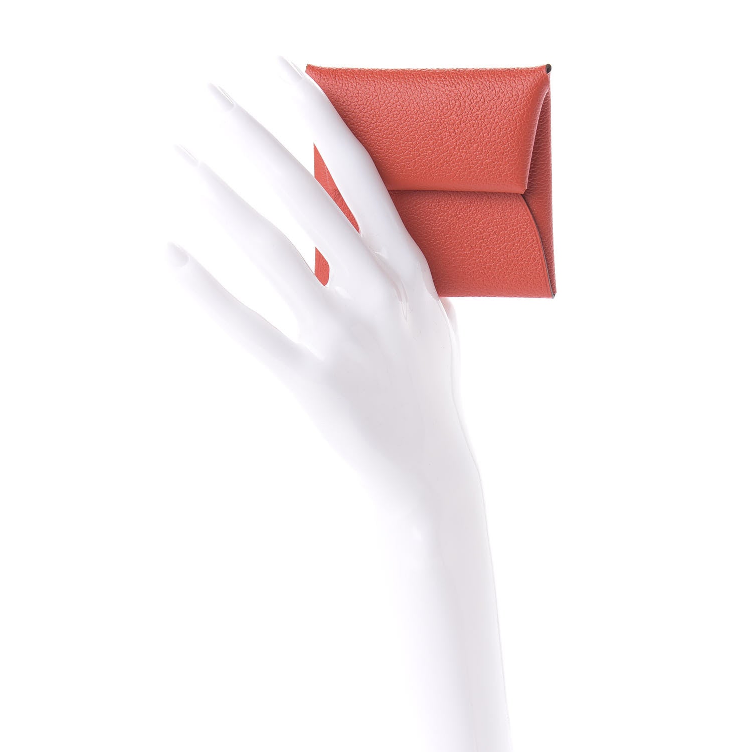 Hermes Evercolor Bastia Coin Purse Capucine 2 of 8