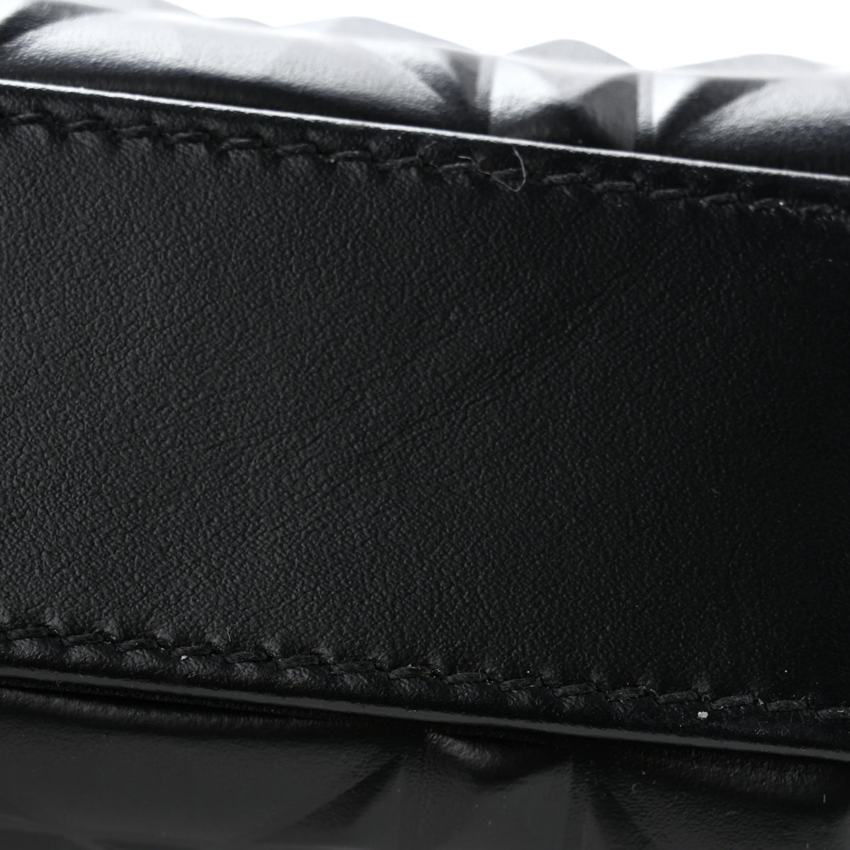 Christian Dior Calfskin Cannage Diamond Medium Lady D-Joy Black 13 of 14