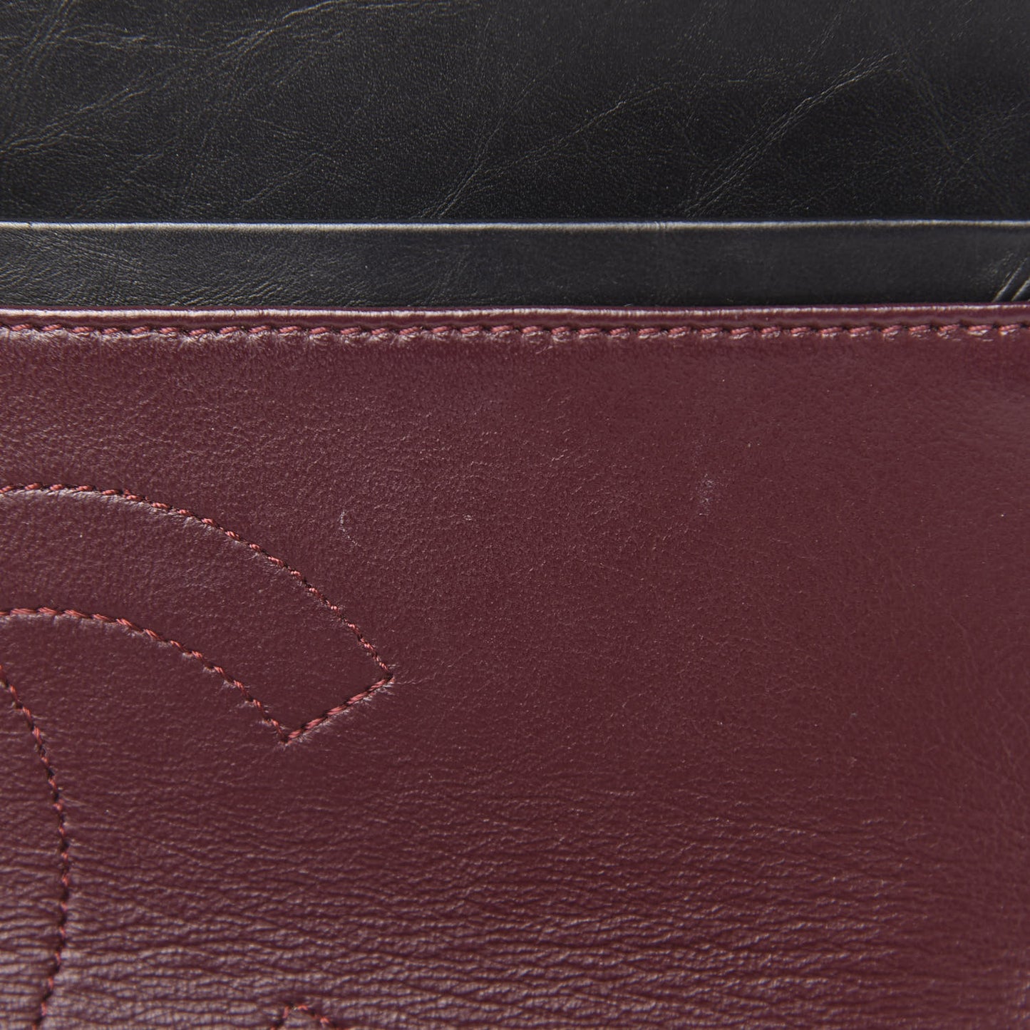 Aged Calfskin Quilted 2.55 Reissue 266 Flap Black