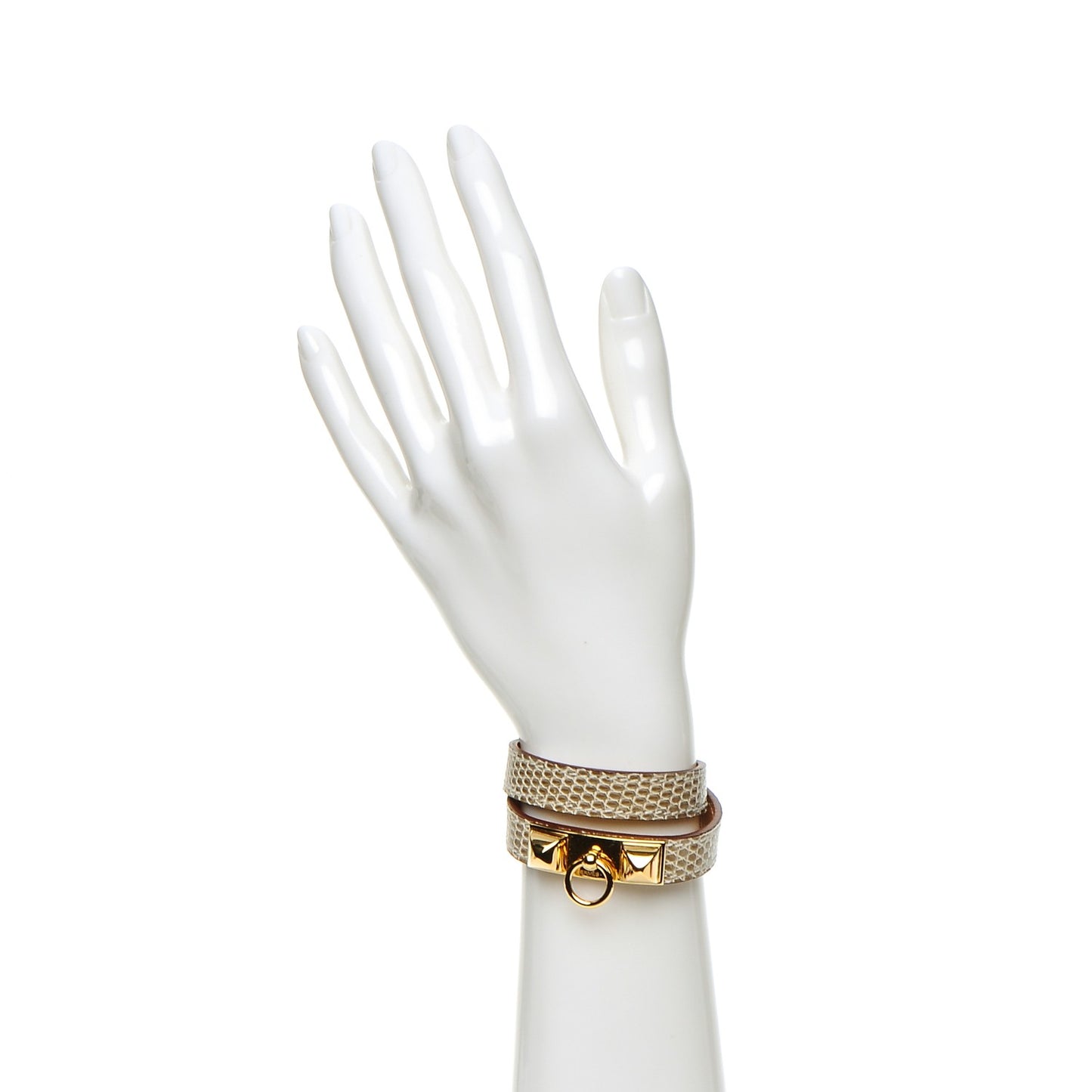 Lizard Rivale Double Tour Bracelet XS Ficelle