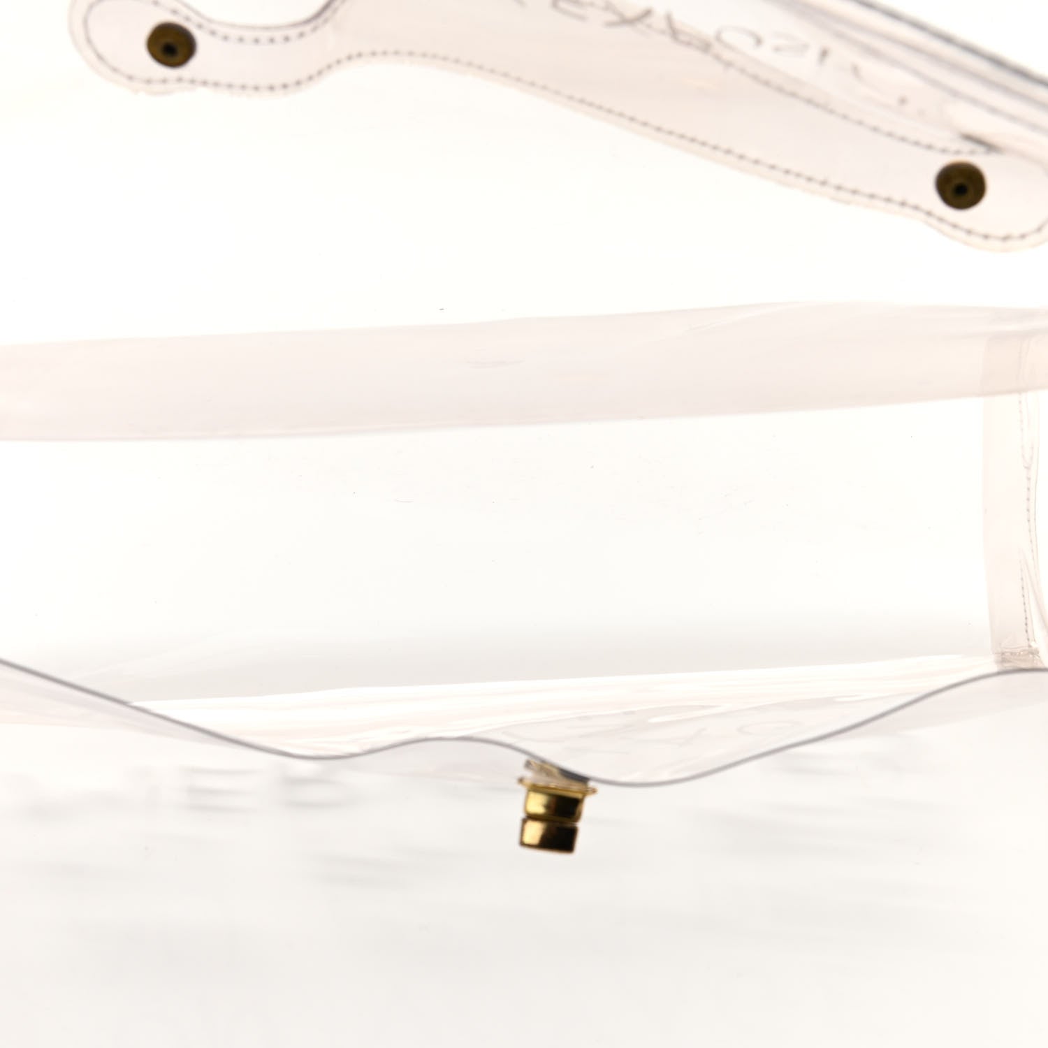 Hermes Vinyl Souvenir De L'Exposition Kelly Transparent 5 of 14