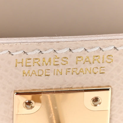 Hermes Epsom Mini Kelly Sellier 20 Craie 6 of 11