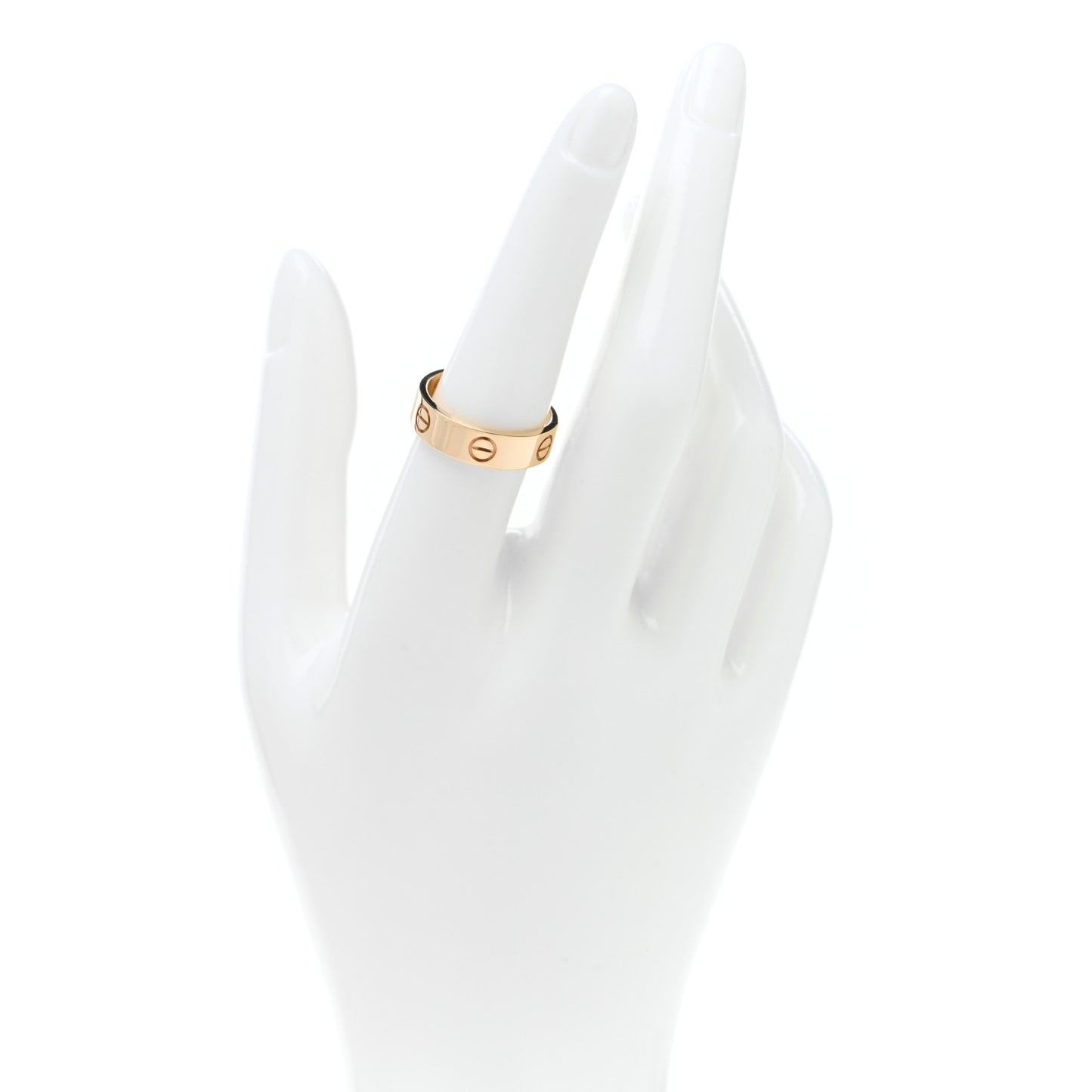 18K Yellow Gold 5.5mm LOVE Ring 56 7.5