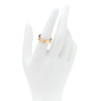 Cartier 18K Yellow Gold 5.5mm LOVE Ring 56 7.5 2 of 5