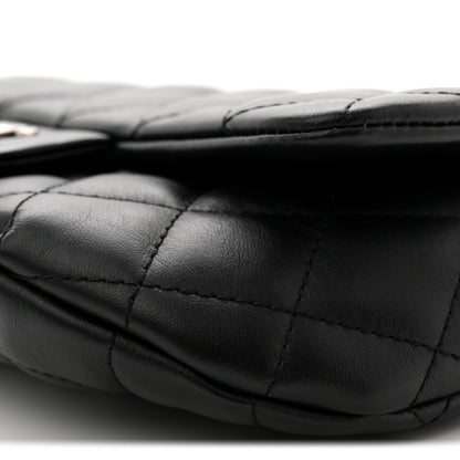 Chanel Calfskin Quilted CC Uniform Flap Belt Bag Black 10 of 10