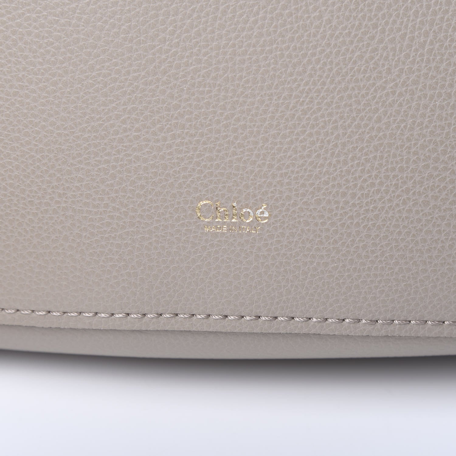 Chloe Smooth Grained Calfskin Small Aby Tote Motty Grey 6 of 10